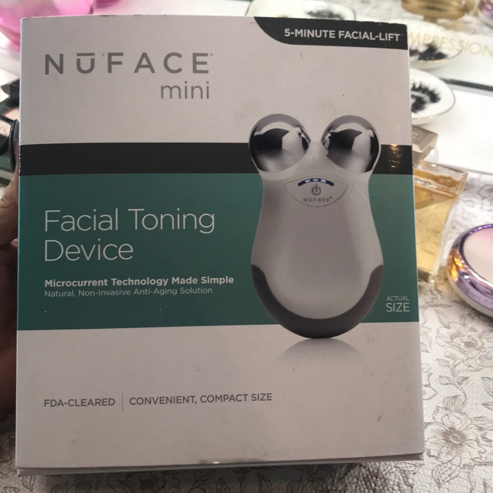 Nuface mini facial toning device